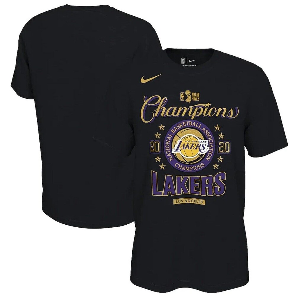 Nike Los Angeles Lakers 2020 NBA Finals Champions Locker Room T-Shirt Men's XXL